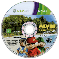 Alvin and the Chipmunks: Chipwrecked PAL Xbox 360 PAL box art